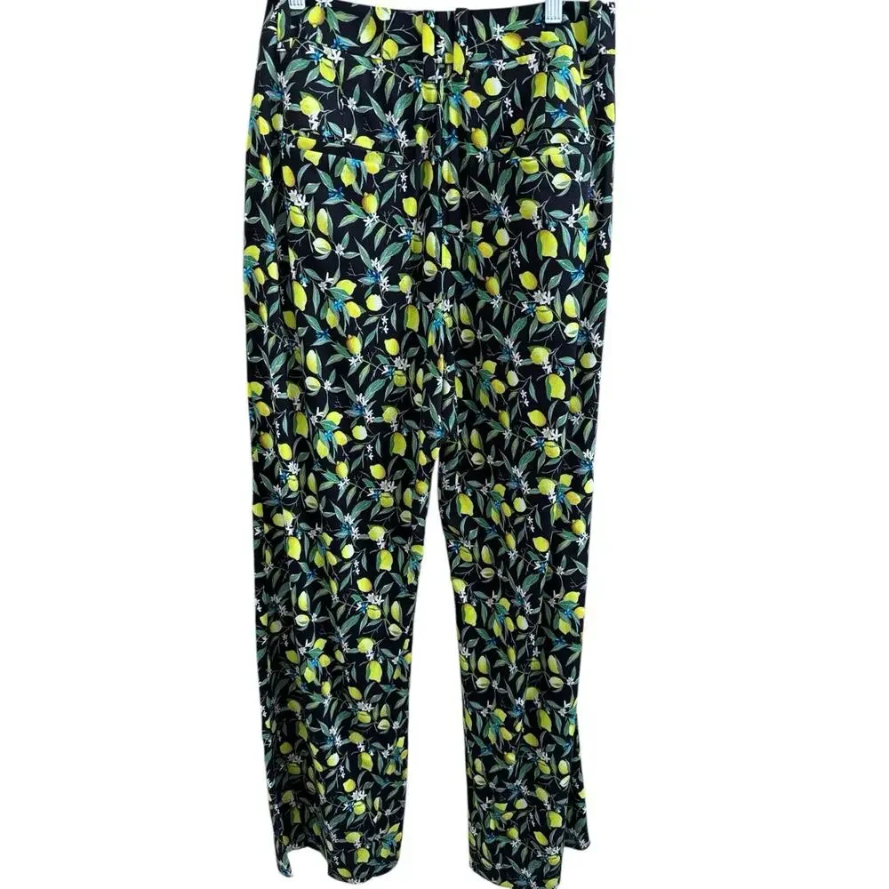 WildFang THE EMPOWER WIDE LEG LEMON TROUSER SIZE 6 NWT - Picture 4 of 11